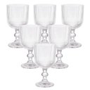 Ver imagem 1 de Jogo de Taças de Vidro Transparente Graffiato 370ml 6 Peças - Hauskraft