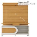 Ver mais imagens de Estante Home para TV até 55 Polegadas 190x136cm 1 Porta de Correr e Rodízios Heitor Espresso Móve