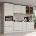 Ver imagem 1 de Cozinha Compacta 6 Peças 100% MDF com Torre Quente 1 Forno Fineze