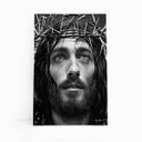 Ver imagem 1 de Quadro Jesus Cristo Desenho Coroa Espinhos Canvas 60x40cm