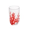Jogo Copos Altos de Acrílico Coral Vermelho 650ml (6 Peças) - 1