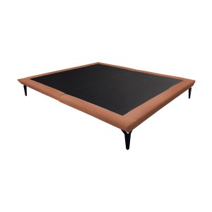 Base Box Cama Japonesa Toquio Casal Linho Telha