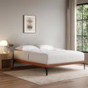 Ver imagem 2 de Base Box Cama Japonesa Toquio Casal Linho Telha