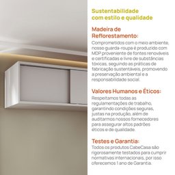 Ponte Canto Linear Modular 2 Portas de Correr Jade Cabecasa Madeiramadeira - 7
