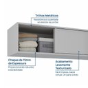 Ver imagem 4 de Ponte Canto Linear Modular 2 Portas de Correr Jade CabeCasa MadeiraOriginals