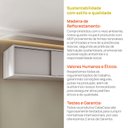 Ver imagem 7 de Ponte Canto Linear Modular 2 Portas de Correr Jade CabeCasa MadeiraOriginals