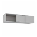Ver imagem 5 de Ponte Canto Linear Modular 2 Portas de Correr Jade CabeCasa MadeiraOriginals Cinza/Urbano