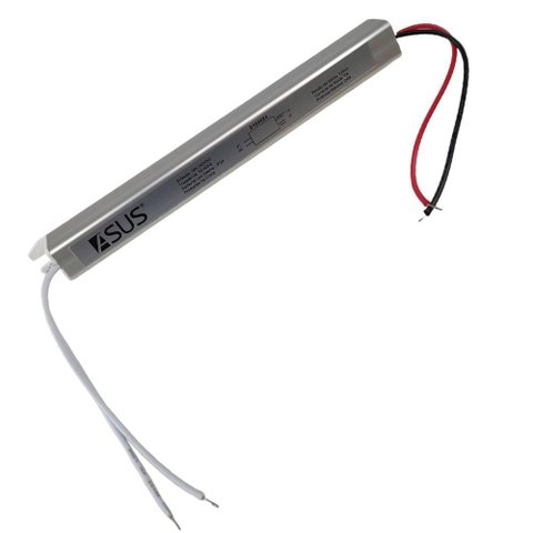 Fonte Slim Drive 24w Bivolt 12v 2a Perfil Fita Led Ip20 Lustre Luminaria Iluminaçao