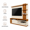 Ver imagem 4 de Home para TV até 55" Polegadas Mariana 1.80 Off White Amêndoa Mobler
