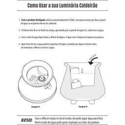 Luminária Difusor Caldeirão Harry Potter com Luzes e Fumaça - 6