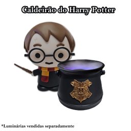 Luminária Difusor Caldeirão Harry Potter com Luzes e Fumaça - 5