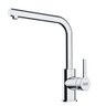 Torneira Gourmet com Misturador Monocomando Inox em L Franke - 1
