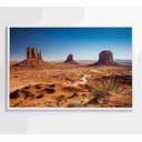 Ver imagem 2 de Quadro Monument Valley - 120x80 Cm - Adesivo Fotográfico