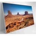 Ver imagem 4 de Quadro Monument Valley - 120x80 Cm - Adesivo Fotográfico
