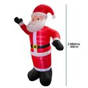 Ver imagem 2 de Papai Noel de Natal Gigante Inflavel 2,40 Metros Natalino Decorativo Ab.midia Jba-noel-beng