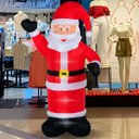 Ver imagem 4 de Papai Noel de Natal Gigante Inflavel 2,40 Metros Natalino Decorativo Ab.midia Jba-noel-beng