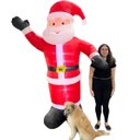 Ver imagem 7 de Papai Noel de Natal Gigante Inflavel 2,40 Metros Natalino Decorativo Ab.midia Jba-noel-beng