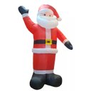 Ver imagem 1 de Papai Noel de Natal Gigante Inflavel 2,40 Metros Natalino Decorativo Ab.midia Jba-noel-beng