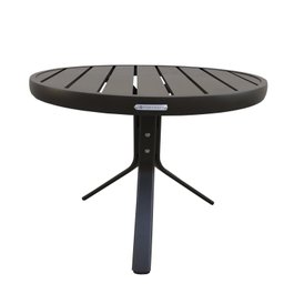 Mesa Redonda Ripada Alumínio 50cm Porto Rico  - 1