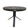 Mesa Redonda Ripada Alumínio 50cm Porto Rico  - 1