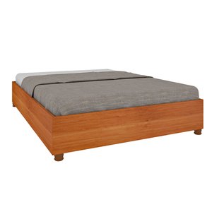 Cama Mônaco Casal Mdp com Pés Pvc Tcil