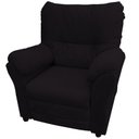 Ver imagem 2 de Poltrona Reclinavel Manu Preto - Beatriz Decor