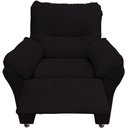 Ver imagem 3 de Poltrona Reclinavel Manu Preto - Beatriz Decor
