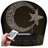 Luminária Led 3d Islamismo Isla - 16 Cores - 1
