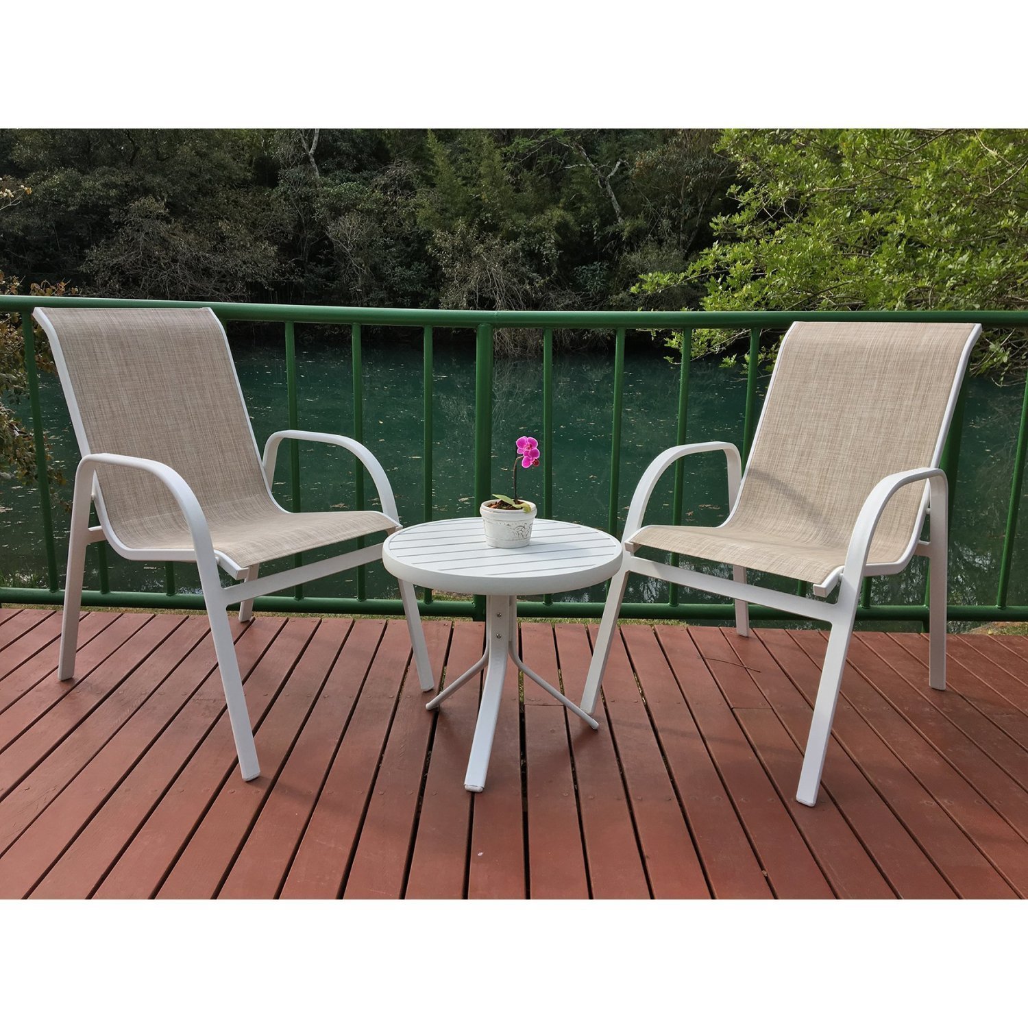 Cadeira em Alumínio para Jardim com Tela Cannes Portinaty - 4