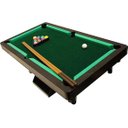 Ver imagem 2 de Mini Mesa de Sinuca Braskit Snooker de Luxo - 41 X 68cm