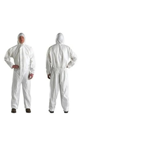 Macacão Proteção Quimica (G) Prg Branco S557 Super Safety