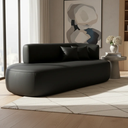 Ver imagem 2 de Sofá Orgânico Versátil Abby 160 Cm - Zahav Estofados:bouclê/courino Sintético Preto