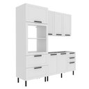 Ver imagem 7 de Armário de Cozinha Modulada Completa 4 Peças 100% Mdf Phoenix Móvel na Caixa