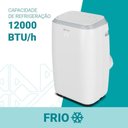 Ver imagem 7 de Ar Condicionado Portátil Britânia 12000 BTUS Frio 220V PRIME12F0