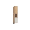 Ver imagem 1 de Paneleiro de Cozinha Modulado Rebeca C/ 2 Portas 40cm Mel/off White - Movelbento
