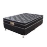 Cama Box Casal Gold Dark com Molas Ensacadas 67x138x188cm Softflex - 1