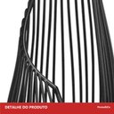 Ver imagem 7 de Vaso Decorativo de Metal Preto 65x17x17cm Enfeite Sala Mesa Estante Aparador