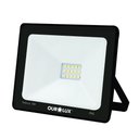 Ver imagem 1 de Projetor Led Slim 50w Preto 3000k - Ourolux Refletor Led Slim 3000k 50w Preto Bivolt