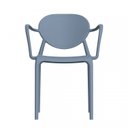 Ver imagem 5 de Conjunto 4 Cadeiras com Braço Slick Azul/Lazuli