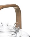 Ver imagem 3 de Chaleira Vidro Borossilicato c/ Alça Bambu 600 ml - Mimo Style 8093
