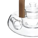 Ver imagem 2 de Chaleira Vidro Borossilicato c/ Alça Bambu 600 ml - Mimo Style 8093