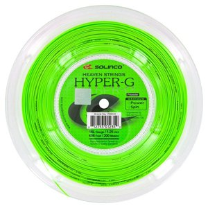 Corda Solinco Hyper-g 1,25 Mm Verde (gauge 16l) - Set Individual