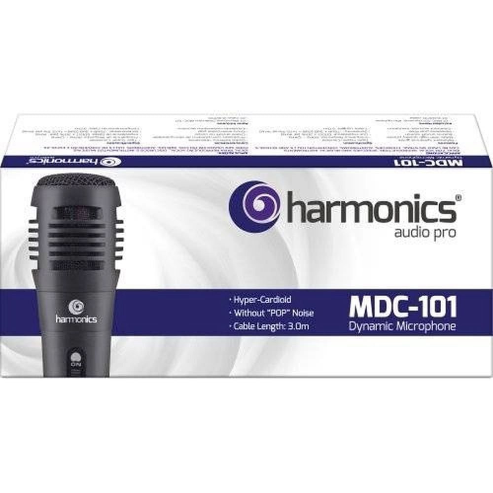 Microfone Dinâmico Cabo 3m Preto Mdc101 - Harmonics - 3