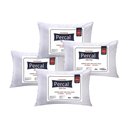 Ver imagem 1 de Travesseiro Fibras Siliconadas Plus Percal 200 Fios Kit C/ 4 Un 70x50x15 - Ortobom