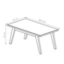 Ver imagem 2 de Mesa de Centro Vincent Off White