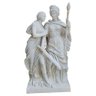 Estátua em Mármore 2 Mulheres - 47x188x116cm - 1