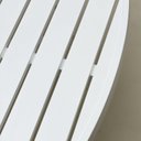 Ver imagem 2 de Mesa Redonda Ripada Alumínio 120cm Porto Rico