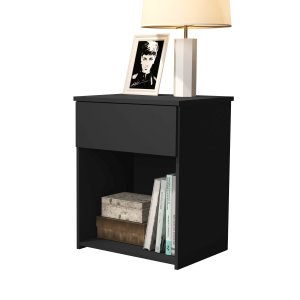 Mesa de Cabeceira Jasmin:preto