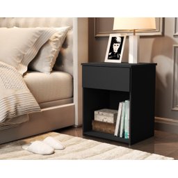 Mesa de Cabeceira Jasmin:preto - 2