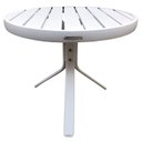 Ver imagem 1 de Mesa Redonda Ripada Alumínio 50cm Porto Rico 